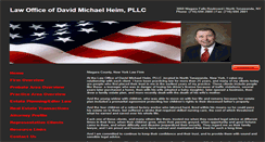 Desktop Screenshot of daveheimlaw.com